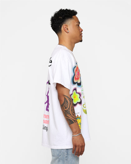 Summer Smash Multi T-Shirt White