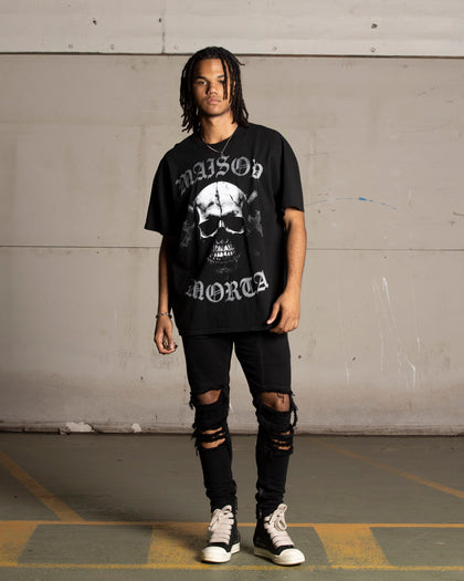 Saint Morta Maison Morta Lafayette T-Shirt Black