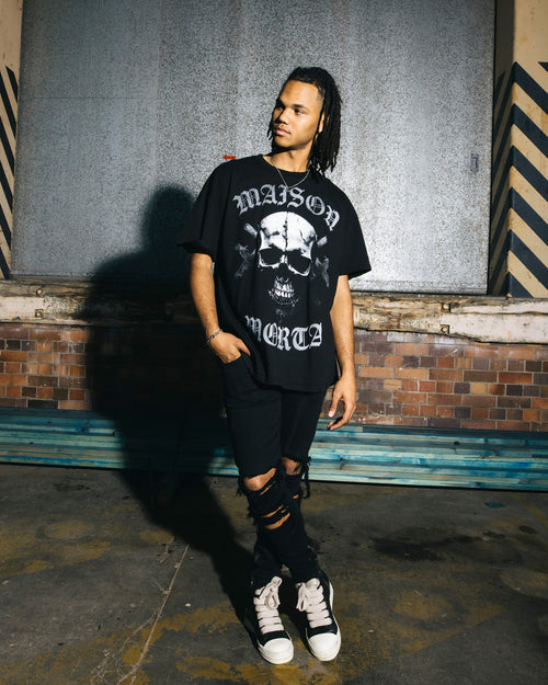 Saint Morta Maison Morta Lafayette T-Shirt Black