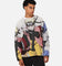 Goat Crew X Naruto Shippuden Tapestry Sweater Off White/Multi