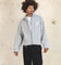 404 Studio Cropped Jacket Grey/White
