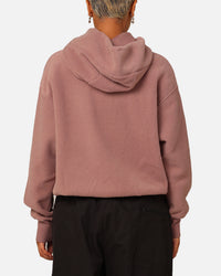 Nike Women's Sportswear Phoenix Plush Cosy Fleece Hoodie Smokey Mauve/Black