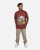 American Thrift X The Wild Thornberrys Wild Thornberry Heavyweight T-Shirt Brown