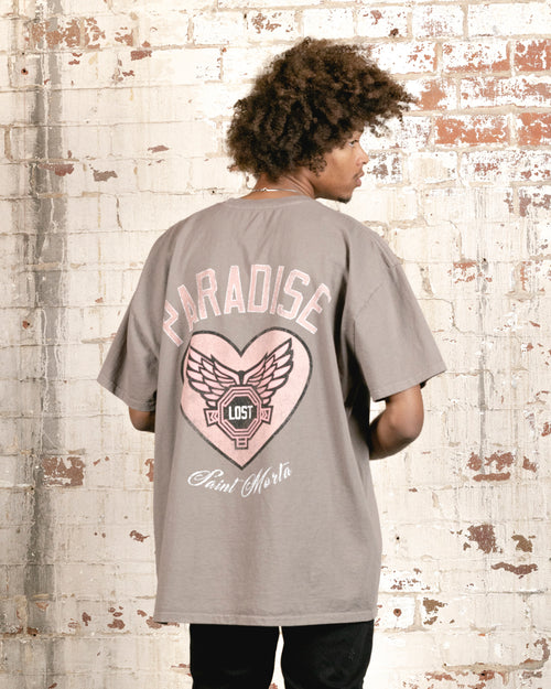 Saint Morta Paradise Lost Lafayette T-Shirt Vintage Brown