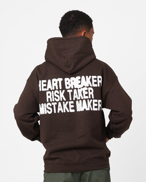 Rats Get Fat Heartbreaker Hoodie Brown