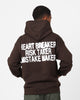 Rats Get Fat Heartbreaker Hoodie Brown
