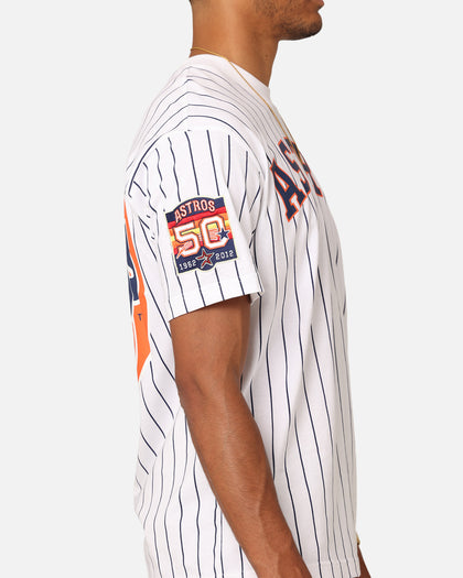 New Era Houston Astros Oversized T-Shirt White Pinstripe