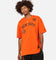 New Era New York Yankees 'Scary Nights' Oversized T-Shirt Orange/Black