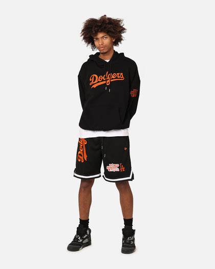 New Era Los Angeles Dodgers 'Scary Nights' Oversized Hoodie Black/Orange