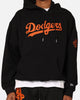New Era Los Angeles Dodgers 'Scary Nights' Oversized Hoodie Black/Orange