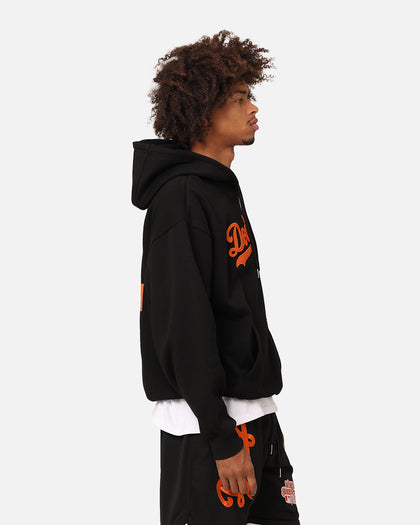 New Era Los Angeles Dodgers 'Scary Nights' Oversized Hoodie Black/Orange