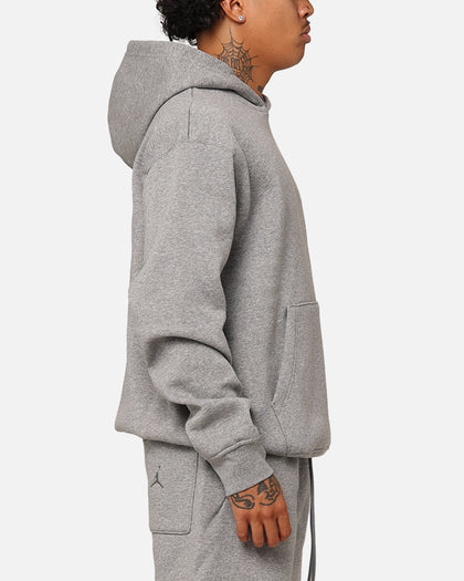 Jordan Brooklyn Fleece Printed Pullover Hoodie Carbon Heather