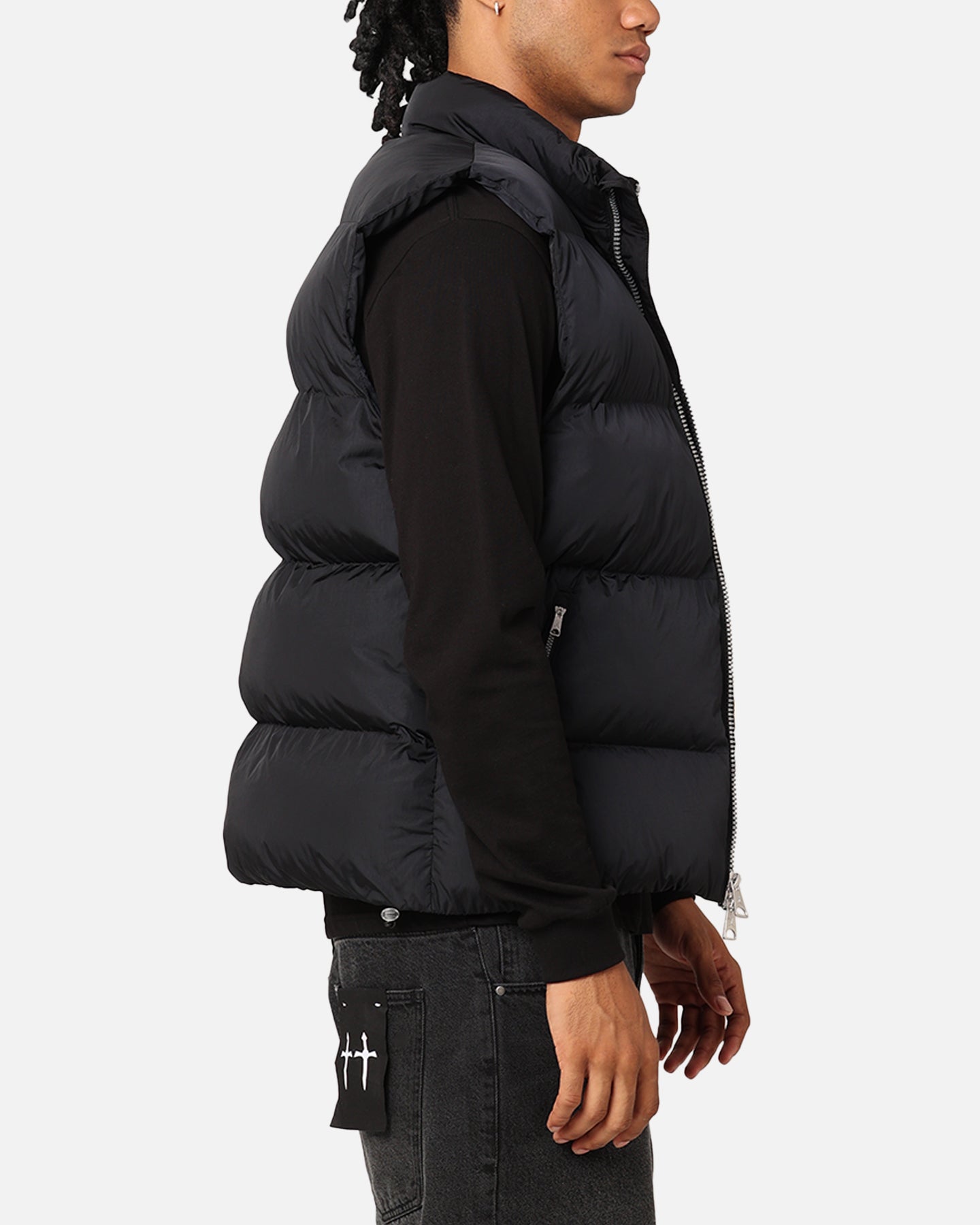 Jordan Essentials Statement Eco Vest Black/Sail | Culture Kings NZ