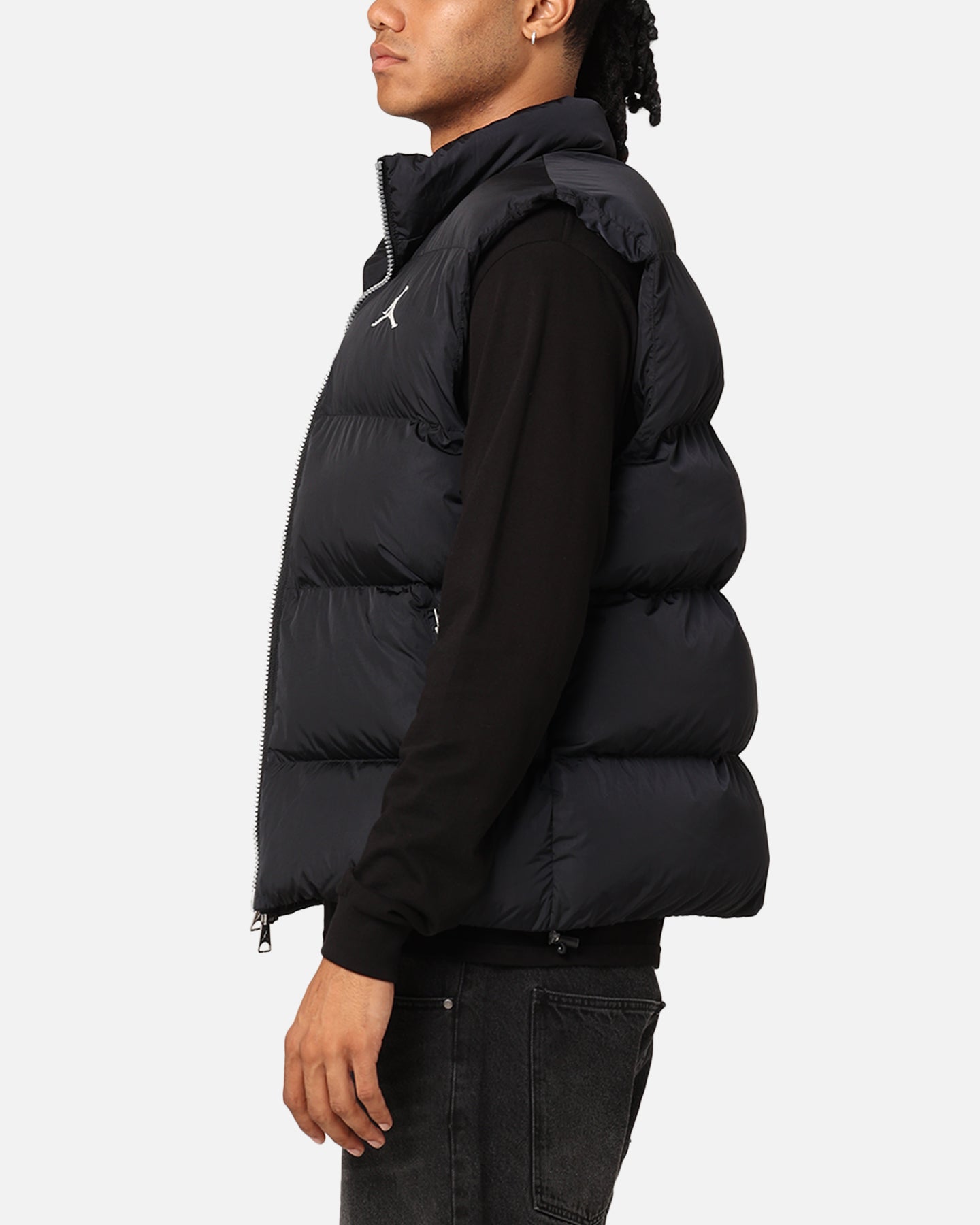 Jordan Essentials Statement Eco Vest Black/Sail | Culture Kings NZ