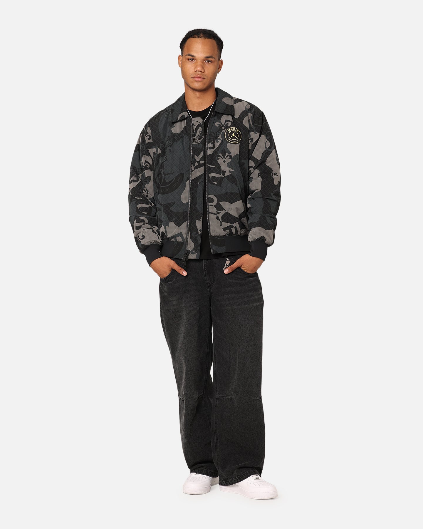 Jordan X Paris Saint-Germain Jacket Black | Culture Kings NZ
