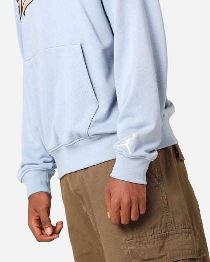 Jordan Flight MVP Fleece Pullover Hoodie Blue Grey