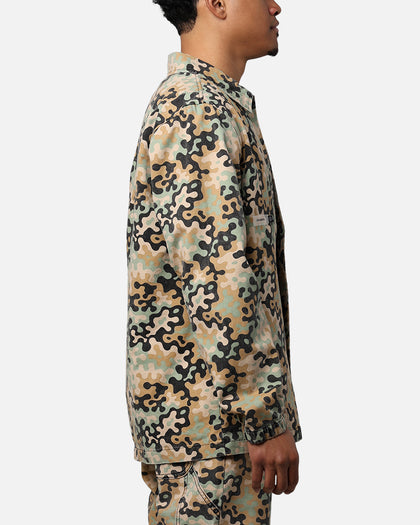 Students Golf Fletcher Camo Jacket Tan