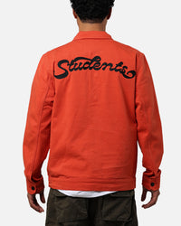 Students Golf Kerwood Twill Work Jacket Orange
