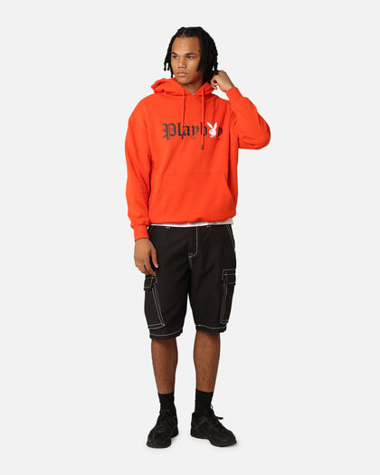 Playboy Bunny O Gothic Hoodie Orange