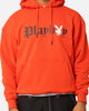 Playboy Bunny O Gothic Hoodie Orange