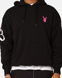 Playboy Card Hoodie Black