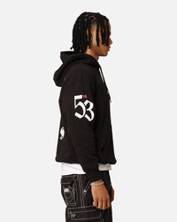 Playboy Card Hoodie Black