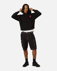 Playboy Card Hoodie Black