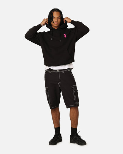 Playboy Card Hoodie Black
