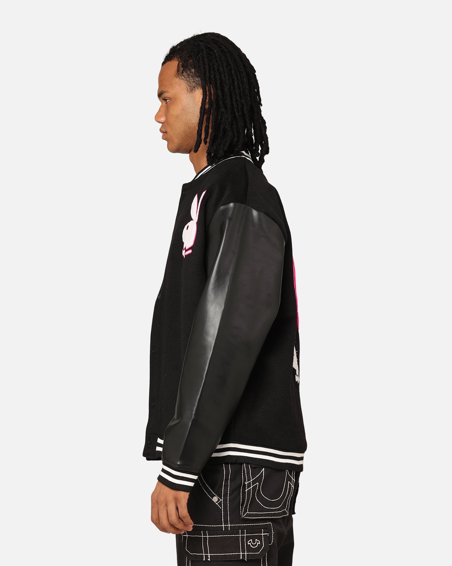 Playboy Card Jacket Black | Culture Kings NZ