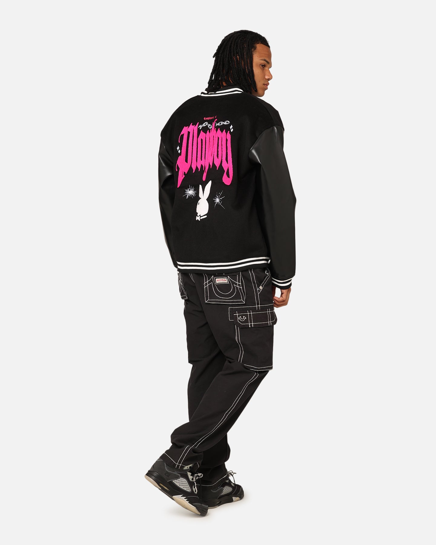 Playboy Card Jacket Black | Culture Kings NZ
