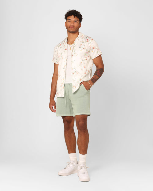 XXIII Anthony Button Up Shirt Cream/Red/White