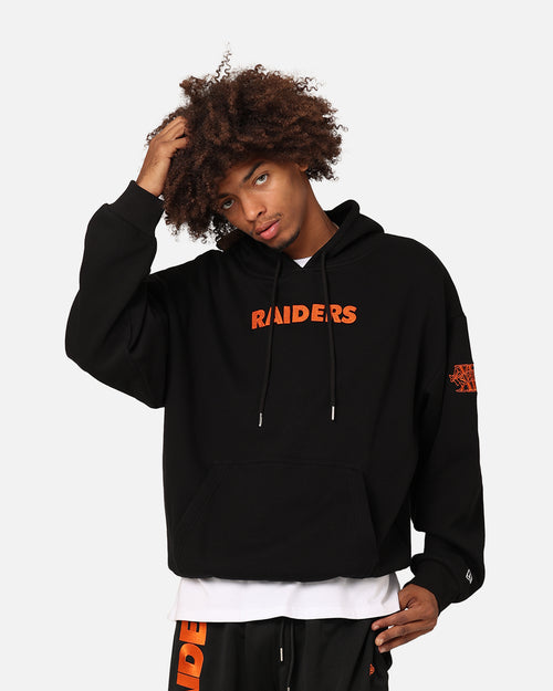 New Era Las Vegas Raiders 'Scary Nights' Oversized Hoodie Black/Orange