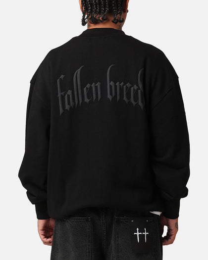 Fallen Breed Monogram Crewneck Black/Black