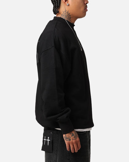 Fallen Breed Monogram Crewneck Black/Black