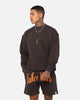 Fallen Breed Monogram Crewneck Dark Charcoal/Orange