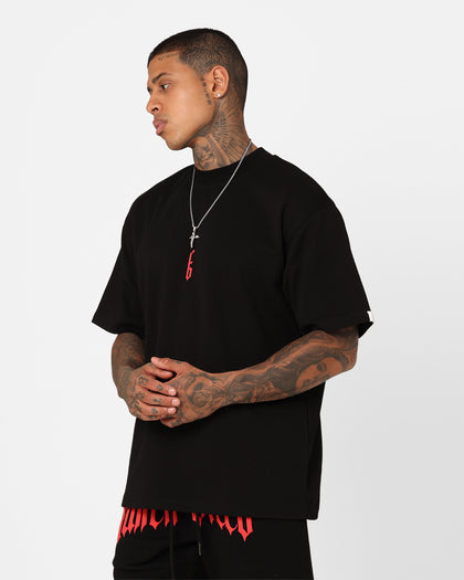 Fallen Breed Monogram T-Shirt Black/Red