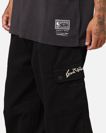 Mitchell & Ness Boston Celtics Ice Blue Logo T-Shirt Faded Black