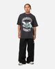 Mitchell & Ness Charlotte Hornets Ice Blue Logo T-Shirt Faded Black