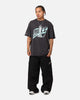 Mitchell & Ness Seattle Sonics Ice Blue Logo T-Shirt Faded Black