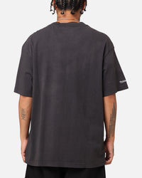 Mitchell & Ness Seattle Sonics Ice Blue Logo T-Shirt Faded Black