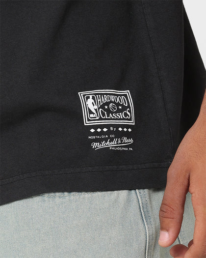 Mitchell & Ness Phoenix Suns Ice Blue Logo T-Shirt Faded Black