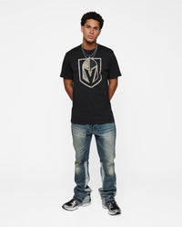 47 Brand Vegas Golden Knights Flint Black T-Shirt Black