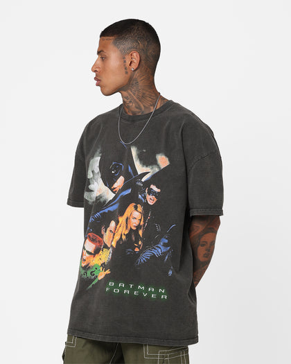 American Thrift X DC 1995 Batman Forever Heavyweight T-Shirt Black Wash