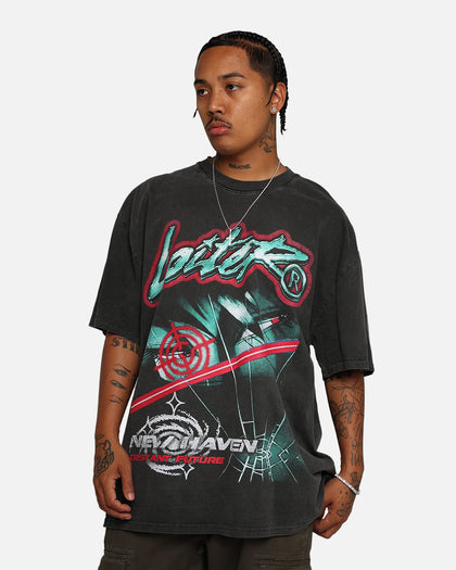 Loiter New Haven Vintage T-Shirt Black Wash