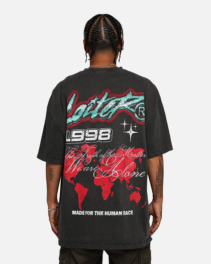 Loiter New Haven Vintage T-Shirt Black Wash