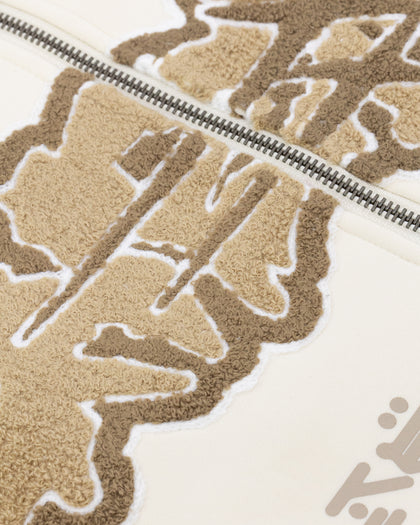 Loiter X The Anti Order Zip Hoodie Stone