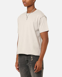 Saint Morta Lafayette Cropped T-Shirt Grey