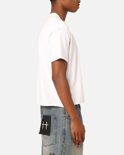 Saint Morta Lafayette Cropped T-Shirt White