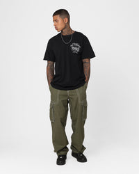Rats Get Fat Rats Live Forever T-Shirt Black