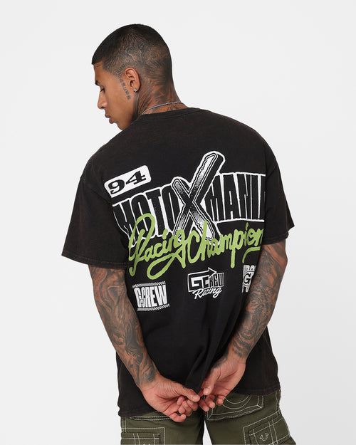 Goat Crew Moto X Mania T-Shirt Black